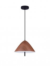 Designerska brązowa lampa wisząca LED nowoczesna CARAPARI LE44814 Luces Exclusivas