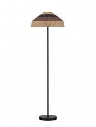 Rattanowa lampa podłogowa w stylu Boho BERMEJO LE44573 Luces Exclusivas