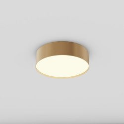 Lampa sufitowa LED nowoczesna aluminium matowe złoto ZON MAYTONI C032CL-24W3K-RD-MG