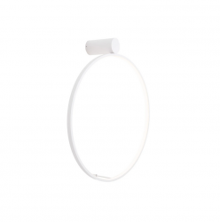Nowoczesny Kinkiet Maxlight Visual W0434 White 22W LED barwa ciepła 3000K IP44