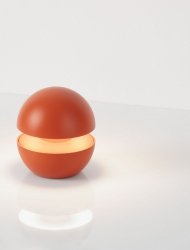 Lampa zewnętrzna do ogrodu na taras LED pomarańczowa okrągła designerska nowoczesna ściemnialna IP54 LUSERIA LE75269 Luces Exclusivas