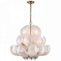 Designerska Lampa Wisząca Glamour CANNES P22791BR COSMO LIGHT