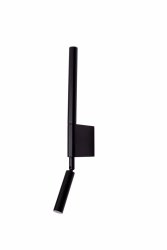 Czarny kinkiet ścienny ORGANIC I MAXLIGHT W0339