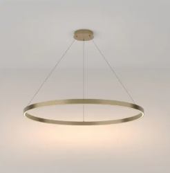 Lampa Wisząca Okrągła W Kolorze Mosiądz MOD058PL-L65BS3K MAYTONI