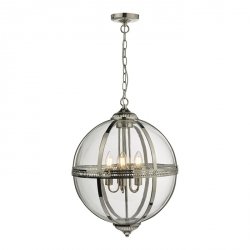 Lampa Wisząca Szklana Kula Glamour VANESSA VAN0538 DAR LIGHTING