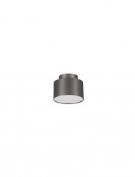 Nowoczesny plafon lampa sufitowa LED srebrna tuba uniwersalna minimalistyczna aluminiowa DESARTO LE45508 Luces Exclusivas 