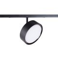  Lampa do szynoprzewodu ściemniana LED czarna okrągła minimalistyczna nowoczesna MICRO11 N0011Z MAXLIGHT
