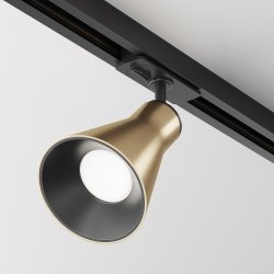 Jednofazowy Reflektor Szynoprzewodowy Lampa Szynowa Nowoczesna Matowe Złoto Regulowana VIRAR MAYTONI TR022-1-GU10-MG