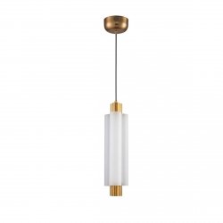 Designerska lampa wisząca OSMO-1 Led złota 38 cm ST-15038P-1 Step into Design