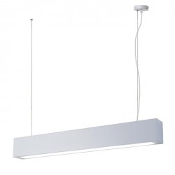 LAMPA WISZĄCA BELKA NAD STÓŁ LIGHT PRESTIGE IBROS 18W CCT LP-7001/1P 20 WH-63 18 CCT BIAŁA LAMPA WISZĄCA LISTWA LED