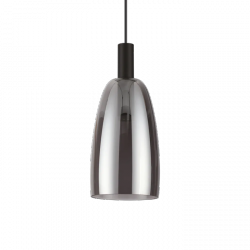 Lampa Wisząca LED Szklany Dymiony Klosz COCO IDEAL 275543 LUX