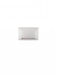 Kinkiet zewnętrzny LED biały prostokątny wypukły minimalistyczny nowoczesny IP65 PLASENA LE75300 Luces Exclusivas