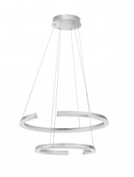 Lampa wisząca srebrne okręgi ORINOCO LE44531 Luces Exlusivas
