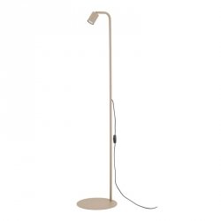 Lampa podłogowa stojąca brązowa minimalistyczna klasyczna nowoczesna regulowana tuba NEX 16193 TK-LIGHTING