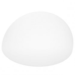 Lampa ogrodowa LED półkula 50cm dekoracyjna ozdobna minimalistyczna zmiana kolorów na pilota ATMOSPHERE ES-B5025 Step Into Design