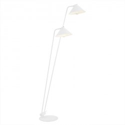 Lampa Podłogowa Biała Vintage GABIA 7074 ARGON