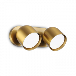 Minimalistyczny Kinkiet Ścienny Mosiądz DODO 327921 IDEAL LUX