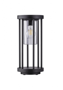 Słupek ogrodowy antracytowy niski nowoczesny minimalistyczny uniwersalny ELYSIUM 9030152 Luces Exlusivas 