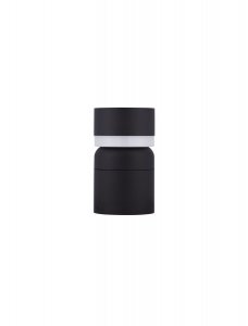 Minimalistyczny słupek ogrodowy klasyczny LED aluminiowy czarna niska tuba uniwersalny IP65 OSCELIA LE75129 Luces Exclusivas