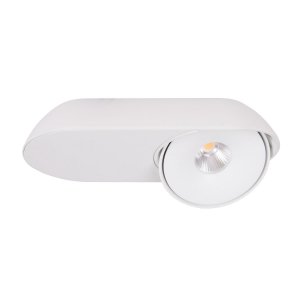 Lampa sufitowa plafon LED minimalistyczna nowoczesna podłużna regulowana biała aluminiowa Vector C0267 MAXLIGHT 