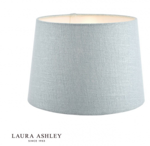 Klosz abażur 40cm LAURA ASHLEY Bacall Linen Blue DAR LIGHTING LA3730036-Q (Abażur- Bez Podstawy)