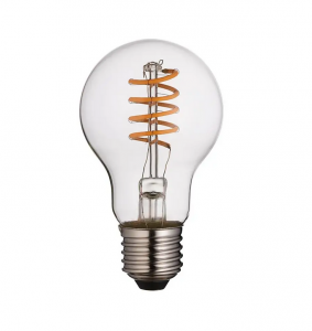 Żarówka bańka filament Spiral 107773 LED 4W 2200K przezroczysta