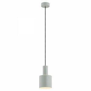 Nowoczesna prosta lampa wisząca szałwia zielony kolor ze złotymi akcentami kielich stal designerska minimalistyczna SINES 4217 Argon