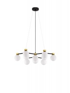 Designerska lampa wisząca nowoczesna art deco szklane klosze kule CAMINOS LE44543 Luces Exlusivas