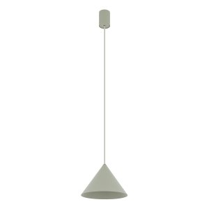 Zielona lampa wisząca ZENITH S  Sage green 11488 Nowodvorski Lighting