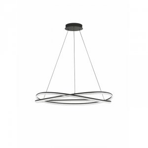 Nowoczesna Lampa Wisząca Czarna LED ILAVE LE44323 LUCES EXCLUSIVAS