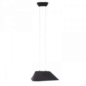 Nowoczesna Lampa Wisząca Czarna CARBON P0567 MAXLIGHT