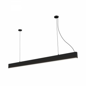 Lampa wisząca do salonu do biura Sigi III PL0128-BK czarna LED 3000K