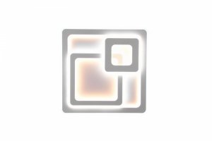 Biały plafon kwadratowy led 76W 2700 - 6000 K MITA Trio 629219331