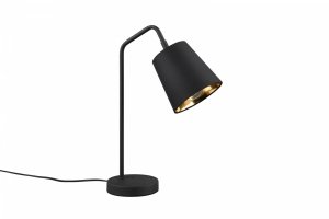 Czarno Złota Dekoracyjna Lampka Stołowa LED BUDDY R51721032 RL