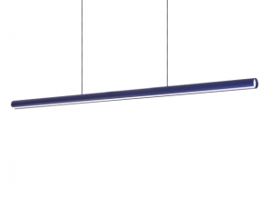Nowoczesna lampa wisząca LED listwa minimalistyczna klasyczna Dorica sp1 d45 blu 366425 IDEAL LUX