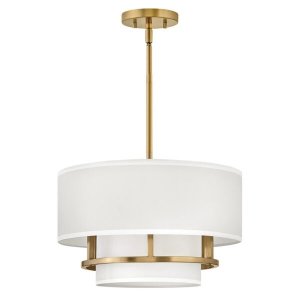Lampa wisząca Graham Hinkley HK-GRAHAM-M-LCB Lakierowany mosiądz w stylu Art Deco