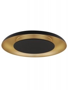 Dekoracyjny czarno złoty plafon LED CAPINOTA LE44804 Luces Exclusivas