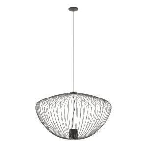 Nowoczesna Lampa Wisząca w Stylu Loft Szara PUMPKIN L UMBRA GRAY 11252 NOWOVORSKI
