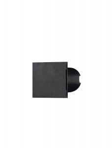 Oprawa wpuszczana kinkiet LED czarna kwadratowa minimalistyczna nowoczesna IP67 TENAVIA LE75342 Luces Exclusivas