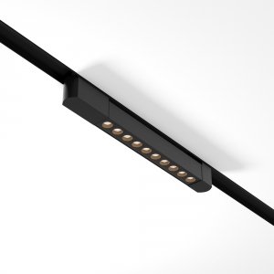  Ścieżka świetlna lampa szynowa LED prostokątna aluminium czarna Points MAYTONI TR010-1-10W4K-M-B-DE