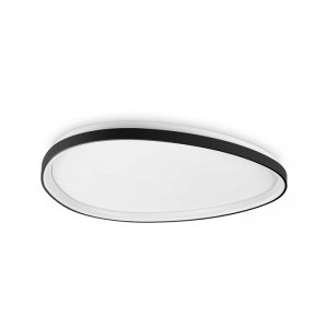 Plafon Sufitowy Czarny Okrąg LED GEMINI DALI/PUSH 328980 IDEAL LUX