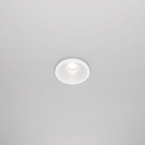  Lampa wbudowana wpuszczana w sufit LED aluminiowa biała okrągła możliwość ściemniania Zoom MAYTONI DL034-01-06W4K-D-W