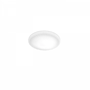 Minimalistyczny Plafon Sufitowy Biały Szklany ATRIUM 265803 IDEAL LUX