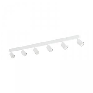 Nowoczesna oprawa sufitowa wielopunktowa biała tuba reflektor spot minimalistyczna uniwersalna klasyczna NEX 11369 TK-Lighting