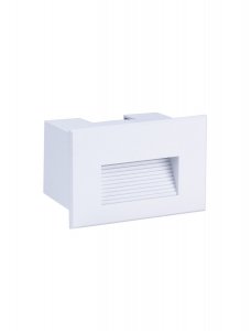 Oprawa wpuszczana kinkiet LED biały prostokątna minimalistyczna nowoczesna IP65 CENDILO LE75321 Luces Exclusivas