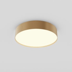 Lampa sufitowa LED nowoczesna aluminium matowe złoto ZON MAYTONI C032CL-36W3K-RD-MG