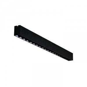 Minimalistyczny Plafon Sufitowy LED Czarny CCT LINELIO 120 AZ5669 AZZARDO