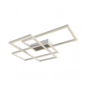 Nowoczesny Plafon Geometryczny LED MAYTONI RIDA MOD015CL-L80WK