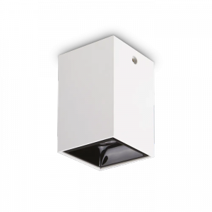 Biała Lampa Sufitowa Downlight Kwadratowa NITRO ROUND SQUARE 319575 IDEAL LUX
