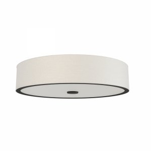 Materiałowy plafon sufitowy ZALINDRO PL NERO 74 Orlicki Design OR86027